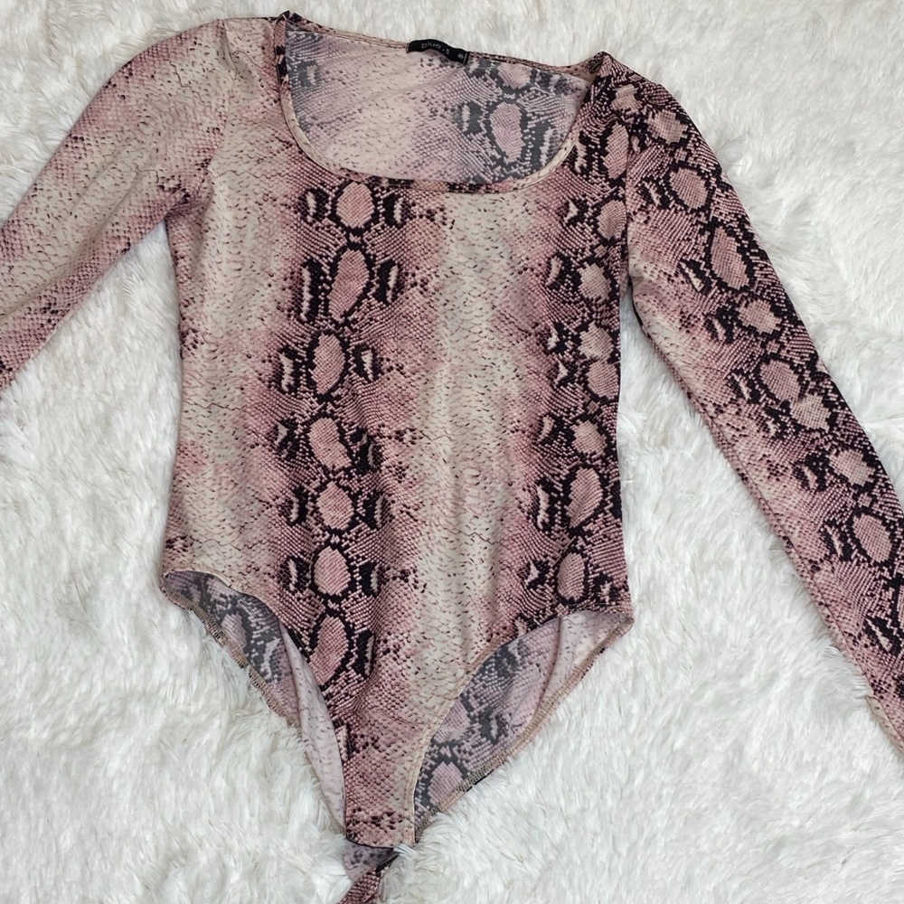 Snake skin body suit